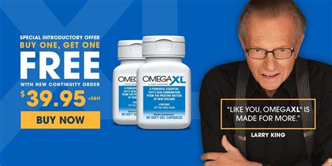 omega 3 xl larry king|omega xl fact or fiction.